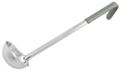 Winco 2 oz One Piece Steel One-Piece Ladle