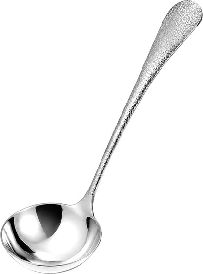 Serving Ladle, 8 Inch Small Ladle for Serving, 18/10 Stainless Steel