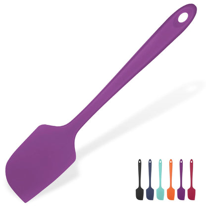 U-Taste Silicone Large Spatula, 600ºF High Temp Scraper, 11.38in, Aqua Sky