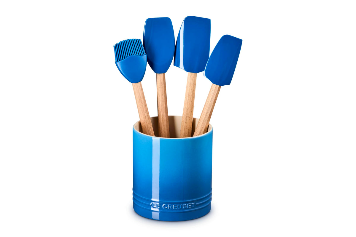 Le Creuset Silicone Signature Spatula Spoon, Sea Salt