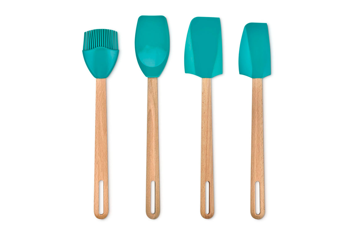 Le Creuset Silicone Signature Spatula Spoon, Sea Salt