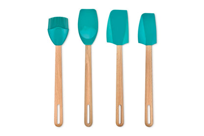 Le Creuset Silicone Signature Spatula Spoon, Sea Salt