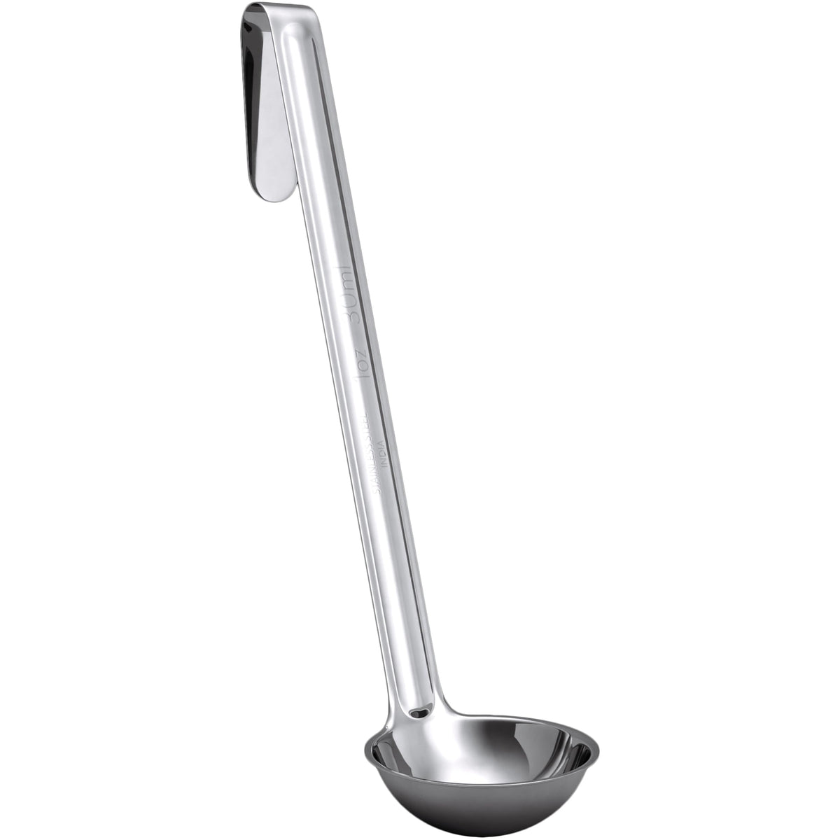 Super Sturdy, Ergonomic 1 Oz. Soup Ladle 3 Pk. Stainless Steel Ladles with Long Handles. Best Kitchen Accessories for Stirring, Portioning and Serving Soups, Chili and Stew in Restaurants and at Home