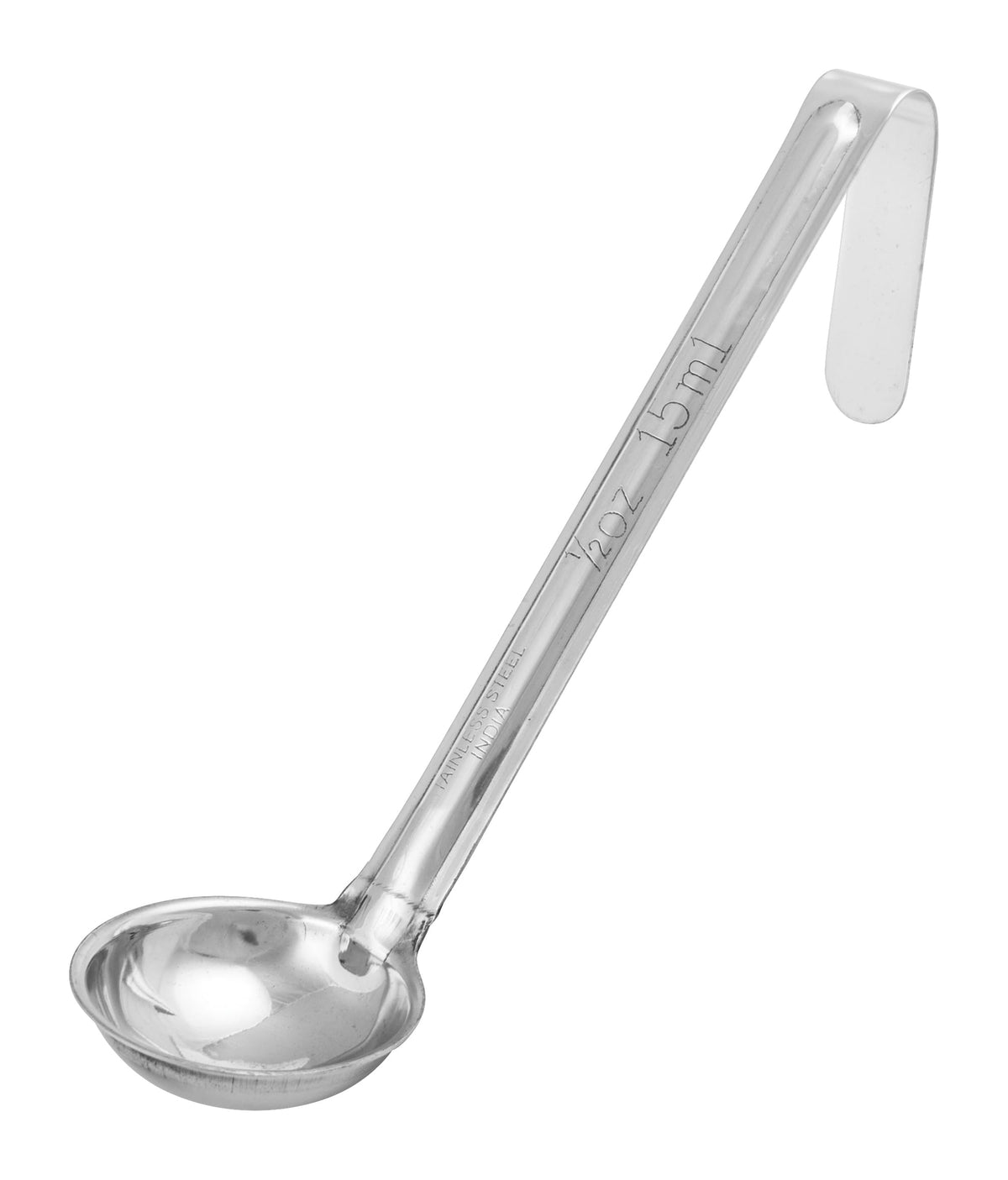 Winco 5 oz One-Piece Stainless Steel Ladle