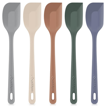 5-Piece Silicone Spatula Set, 11.5-Inch Long Spatulas