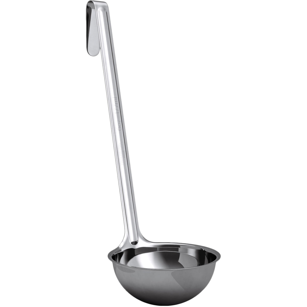 Super Sturdy, Ergonomic 1 Oz. Soup Ladle 3 Pk. Stainless Steel Ladles with Long Handles. Best Kitchen Accessories for Stirring, Portioning and Serving Soups, Chili and Stew in Restaurants and at Home
