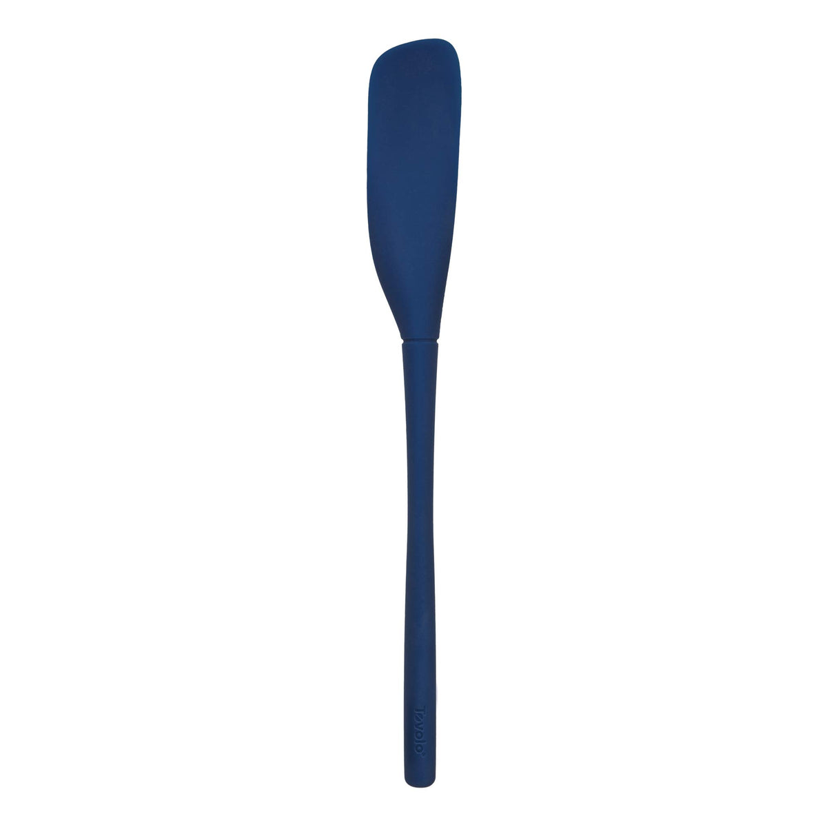Tovolo Flex-Core Silicone Jar Scraper 11 Inch Spatula, Oyster Gray