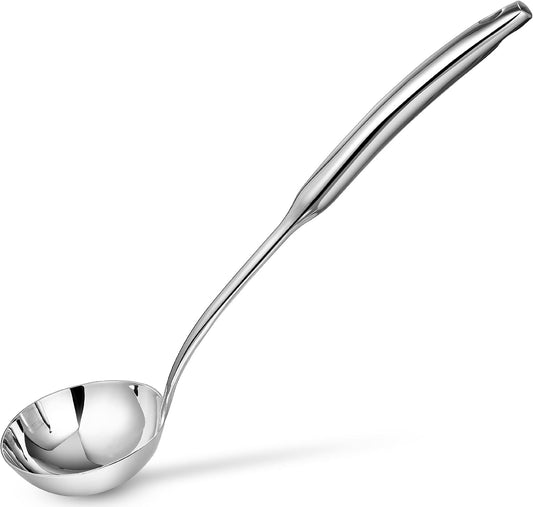 KEAWELL Premium Vector 14-Inch 18/10 Stainless Steel Soup Ladle