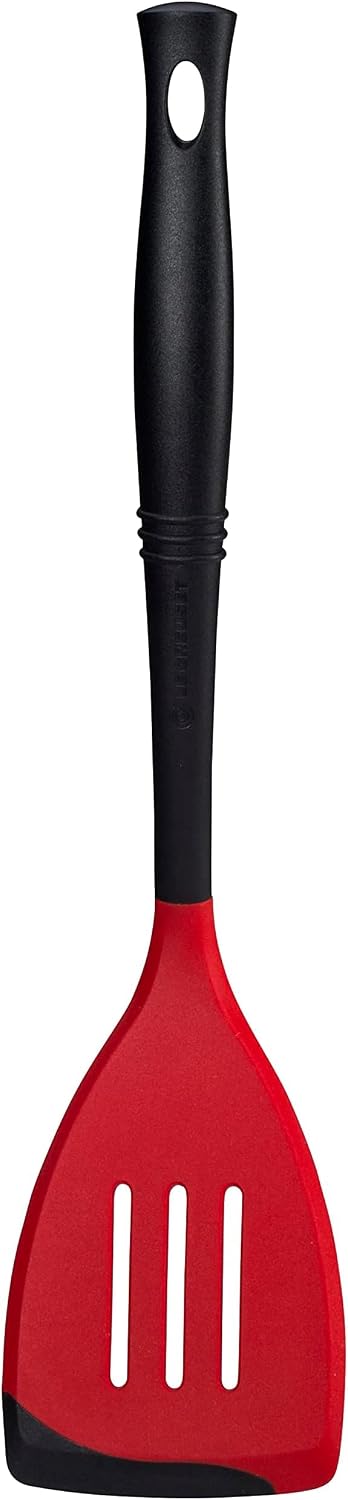Le Creuset Revolution Bi-Material Ladle, 12" x 3.5", Cerise