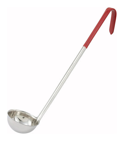 Winco 5 oz One-Piece Stainless Steel Ladle