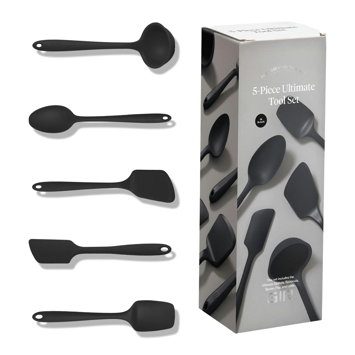 GIR: 3-Piece Silicone Ultimate Kitchen Utensils Set – Mint