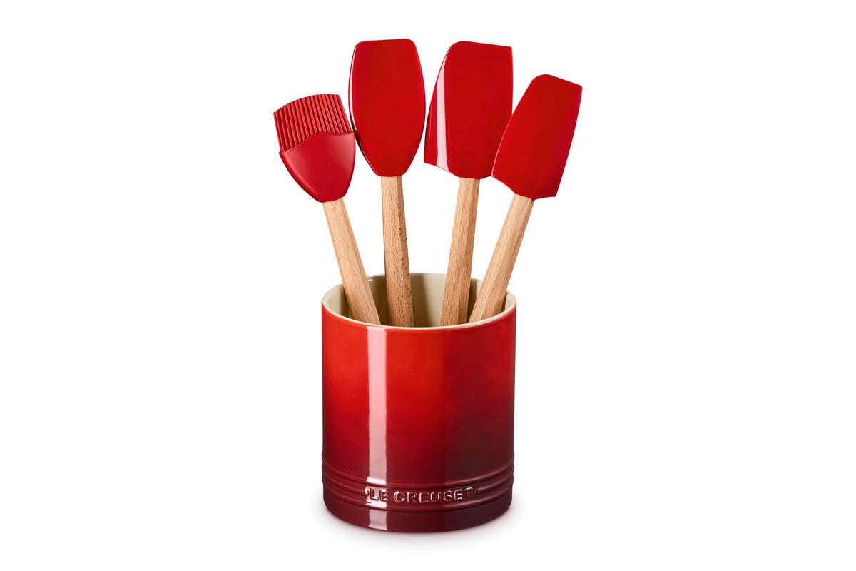 Le Creuset Silicone Signature Spatula Spoon, Sea Salt