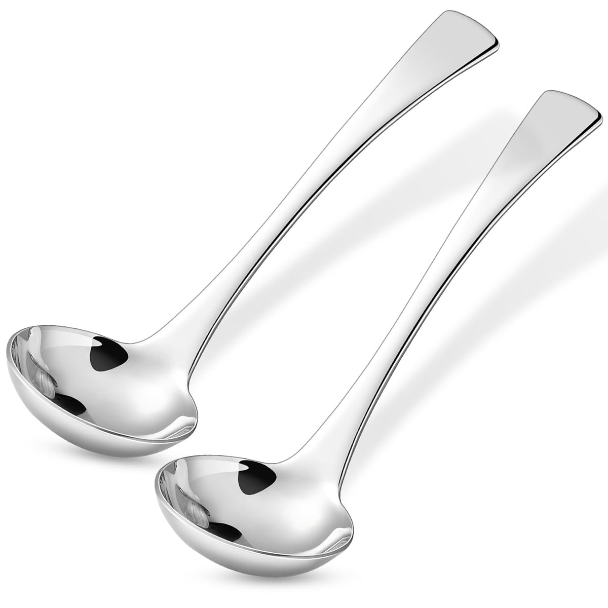 KEAWELL Austin 2-Piece 7.6-Inch 18/10 Stainless Steel Gravy Ladle Set (2)