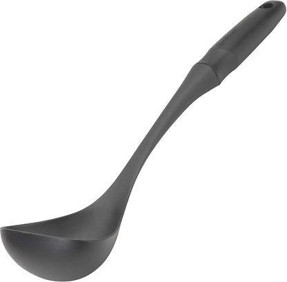 GoodCook Touch Ladle Nylon Heat-Safe Serving and Cooking Spoon, Black
