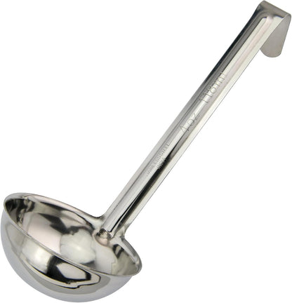 Winco 5 oz One-Piece Stainless Steel Ladle