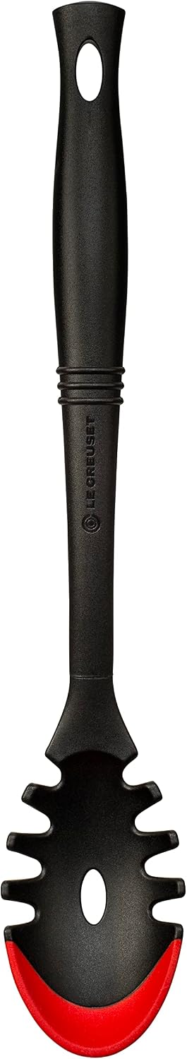 Le Creuset Revolution Bi-Material Ladle, 12" x 3.5", Cerise