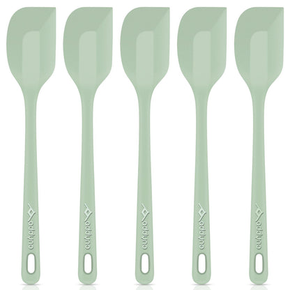 5-Piece Silicone Spatula Set, 11.5-Inch Long Spatulas