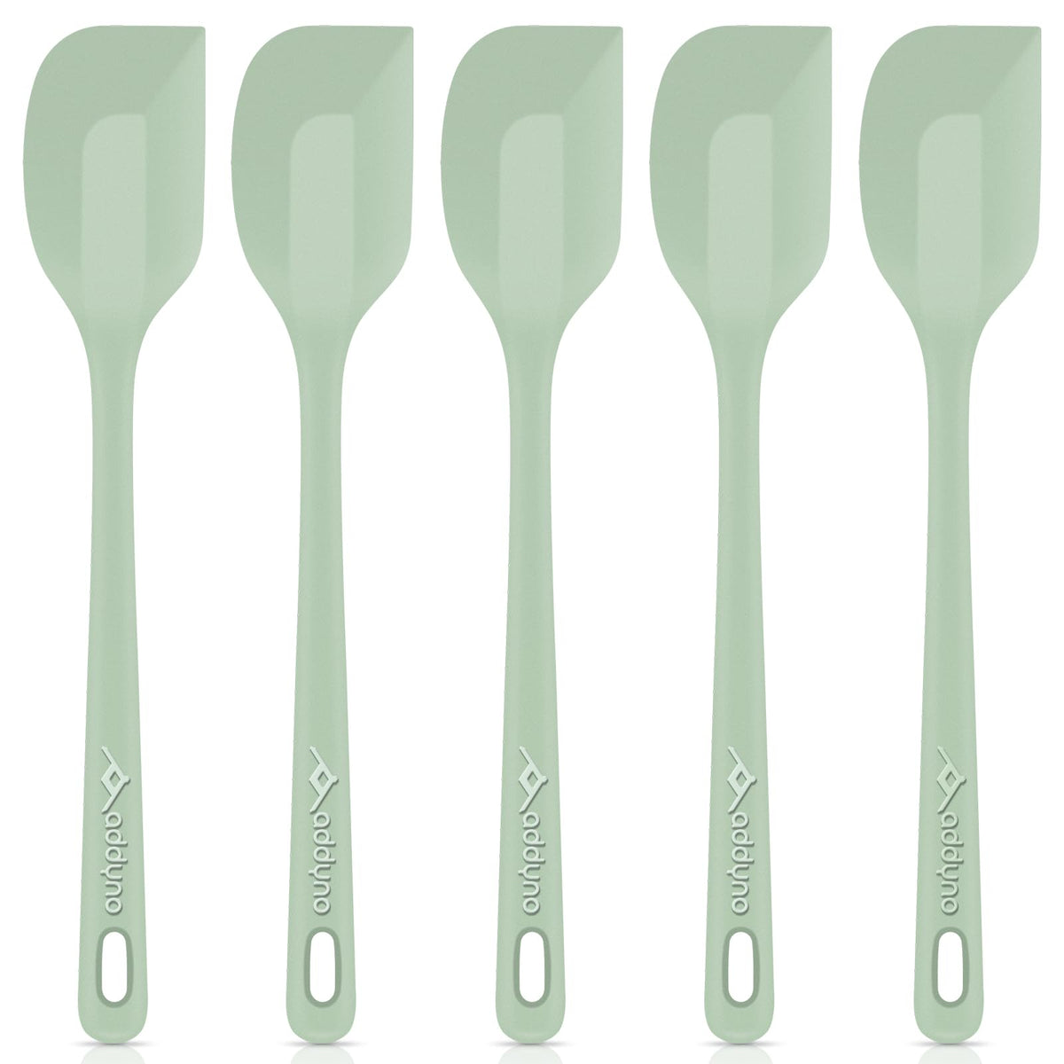 5-Piece Silicone Spatula Set, 11.5-Inch Long Spatulas