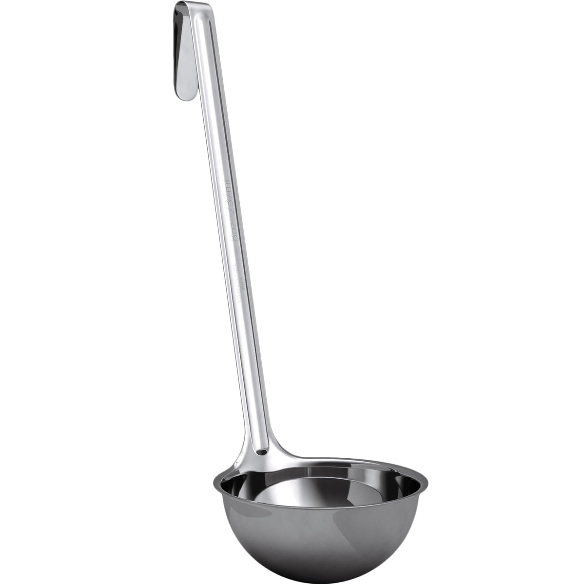 Super Sturdy, Ergonomic 1 Oz. Soup Ladle 3 Pk. Stainless Steel Ladles with Long Handles. Best Kitchen Accessories for Stirring, Portioning and Serving Soups, Chili and Stew in Restaurants and at Home