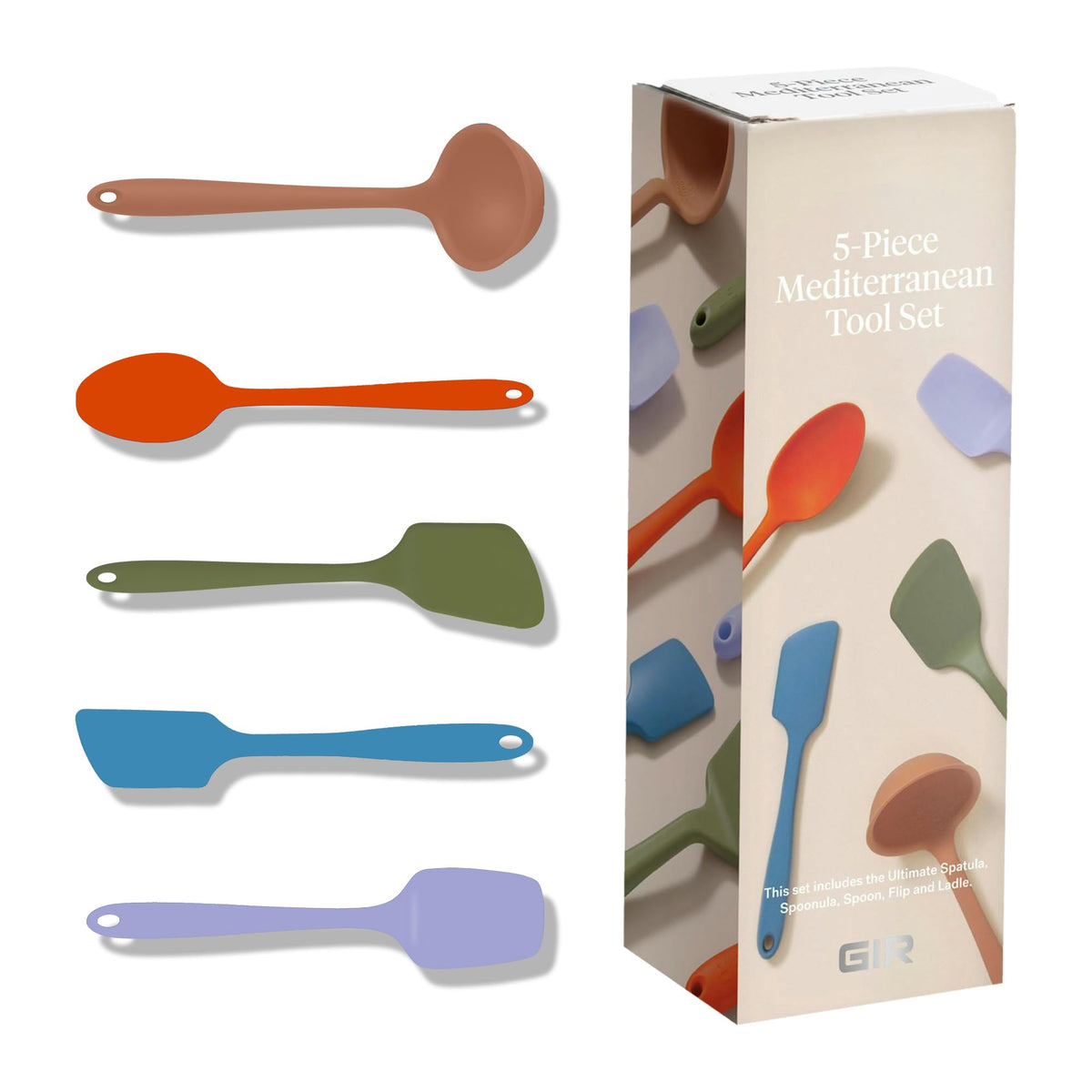 GIR: 3-Piece Silicone Ultimate Kitchen Utensils Set – Mint