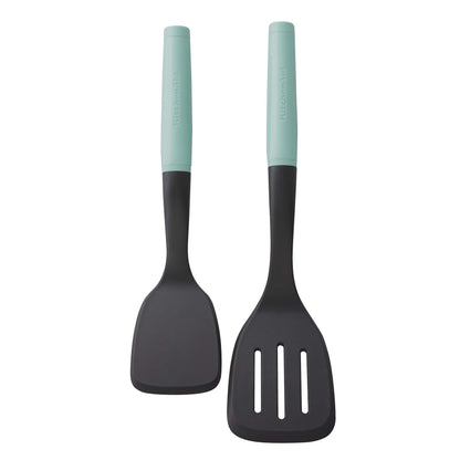 KitchenAid Universal Spatula Set, 2-Piece, Aqua Sky