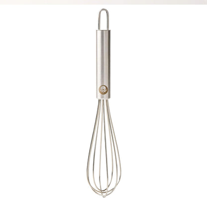 Babish 2-Piece Tiny Whisk Set – 5” & 7” Stainless Steel Mini Whisks for Mixing, Beating & Frothing – Durable Kitchen Utensils for Cooking & Baking
