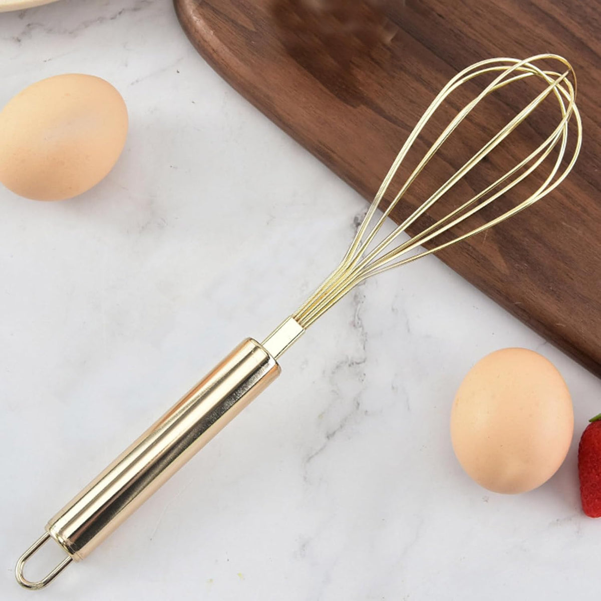 Egg Beater Gold Beater Stainless Steel Hand Whisk Mixer Tool Kitchen Whisks