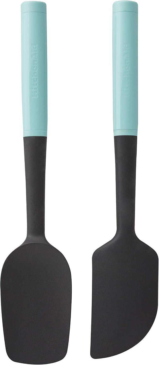 KitchenAid Universal Spatula Set, 2-Piece, Aqua Sky
