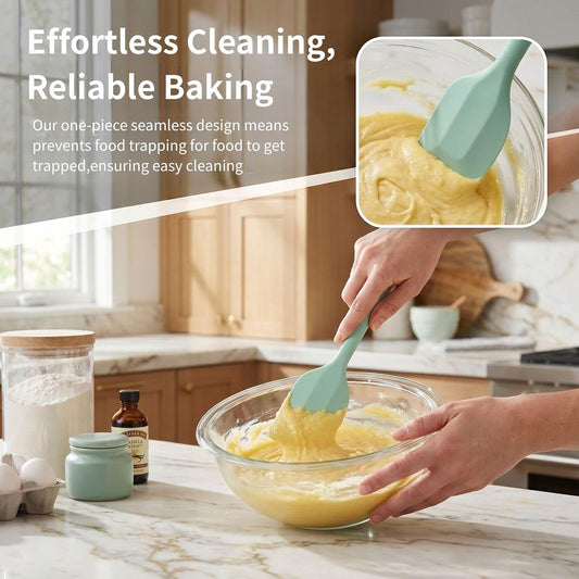 Silicone Spatulas 7Pcs, 8.46 Inch Small Spatula Set, BPA-Free