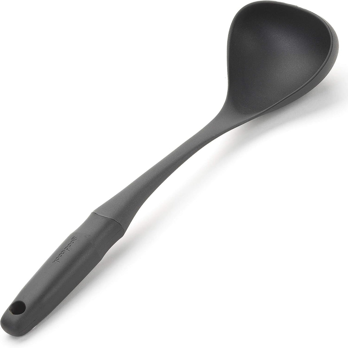 GoodCook Touch Ladle Nylon Heat-Safe Serving and Cooking Spoon, Black
