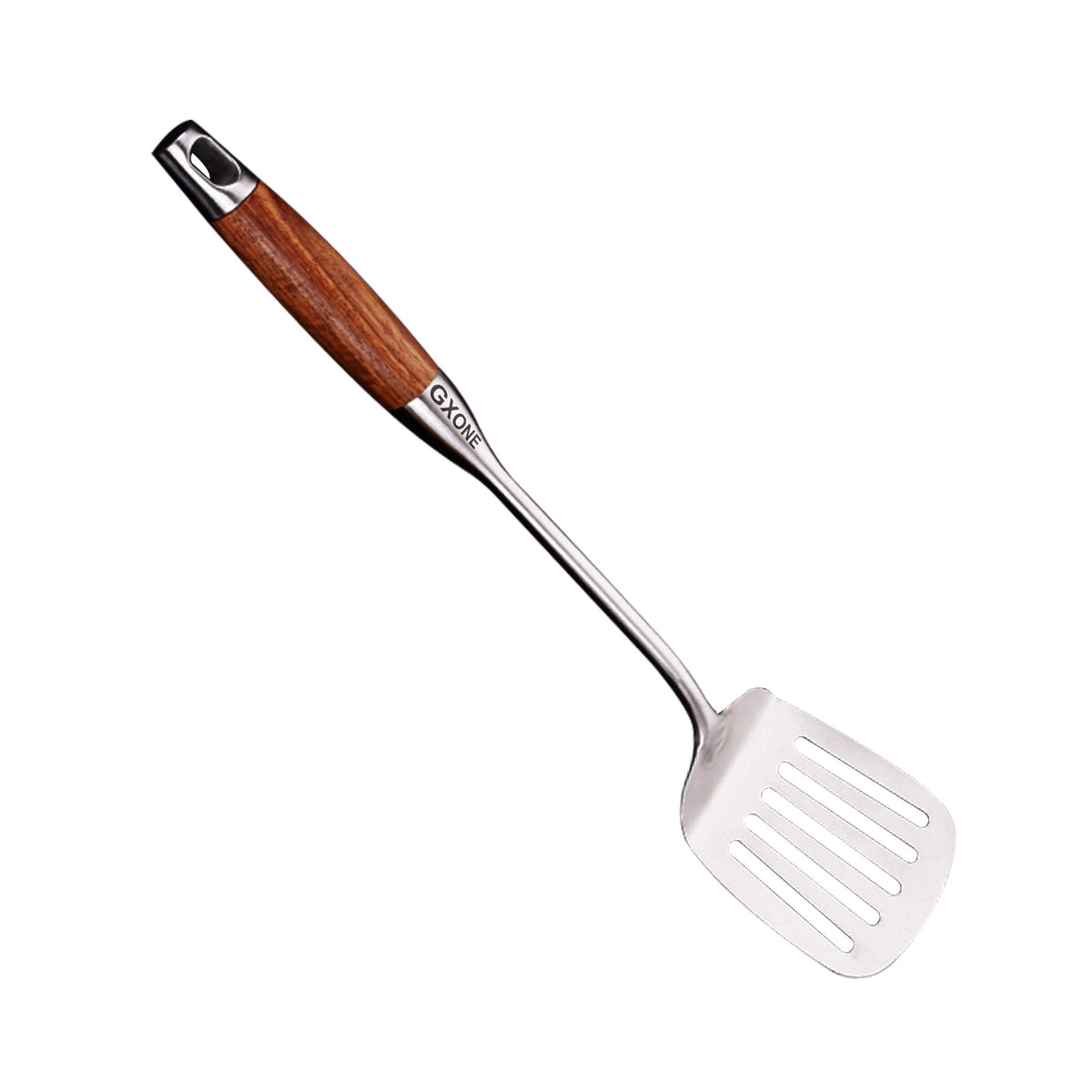 Soup Ladle,304 Stainless Steel Cooking Ladle with Wooden Handle,14.6Inch