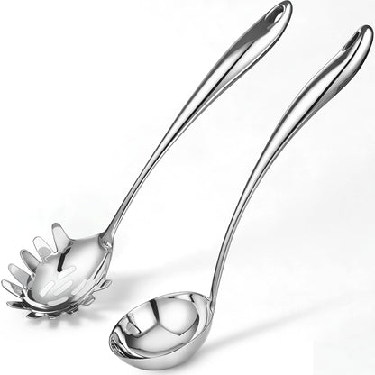 KEAWELL Premium Sophia 12.5-Inch 18/10 Stainless Steel Soup Ladle