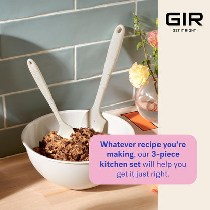 GIR: 3-Piece Silicone Ultimate Kitchen Utensils Set – Mint