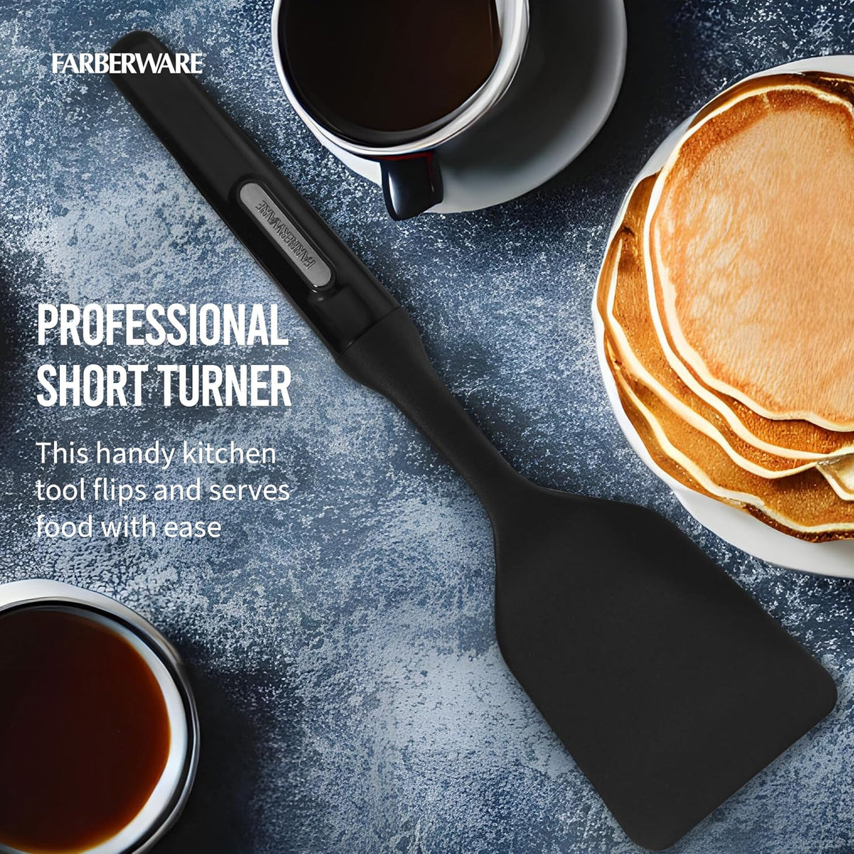 Farberware Pro Short Turner Spatula Heat Resistant Tip-Up