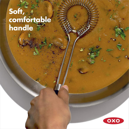 OXO Good Grips Stainless Steel Sauce & Gravy Whisk