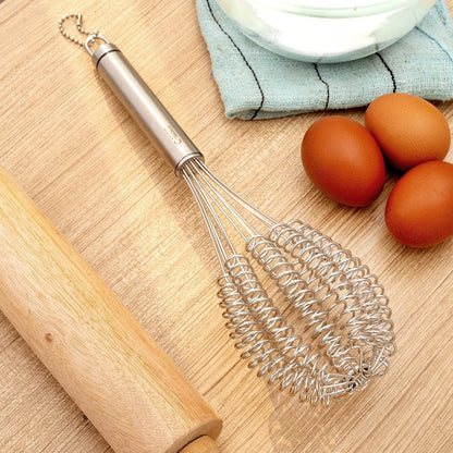 Rapid Whisk - Premium Stainless Steel Whisk for Faster, Foamier Results - Rust-Free & Dishwasher Safe - Versatile Kitchen Tool for Cream, Sauces, Eggs, and More